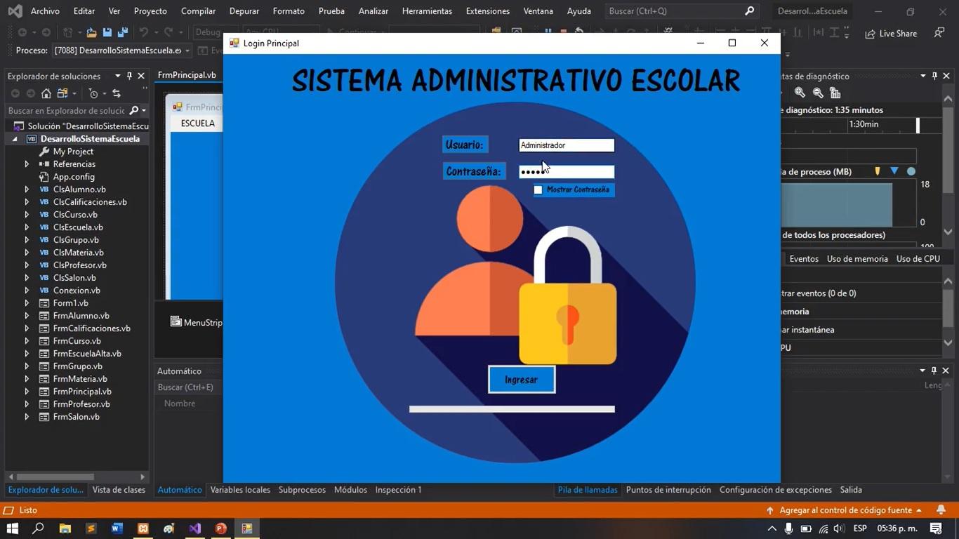 School Desktop App